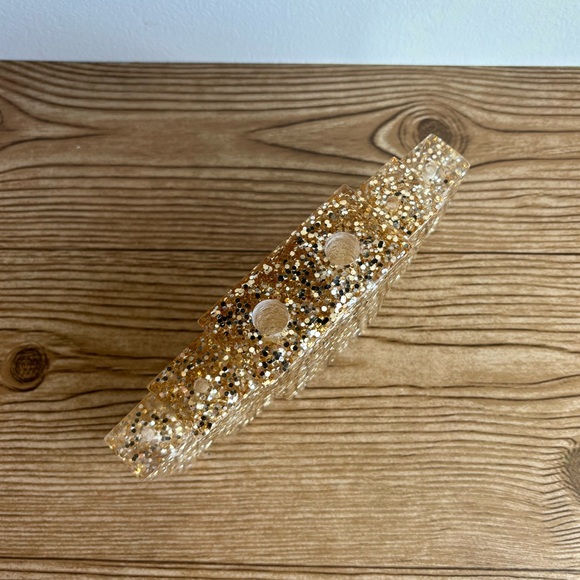 Sephora Gold Glitter Make Up Brush Holder Display - Picture 5 of 7